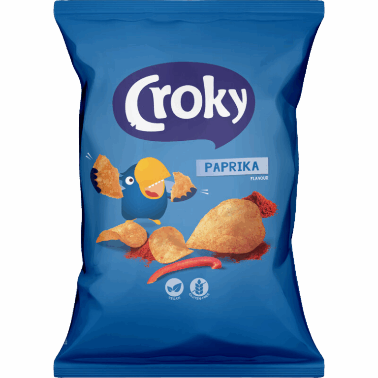 Croky - Paprika Chips 175Gr