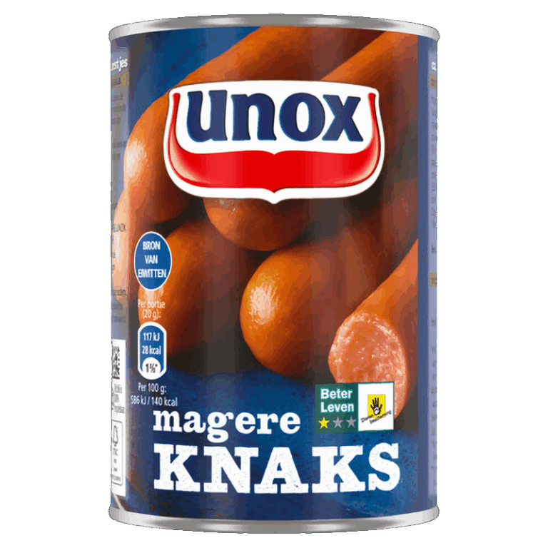 Unox - Knaks Mager 12St/400Gr