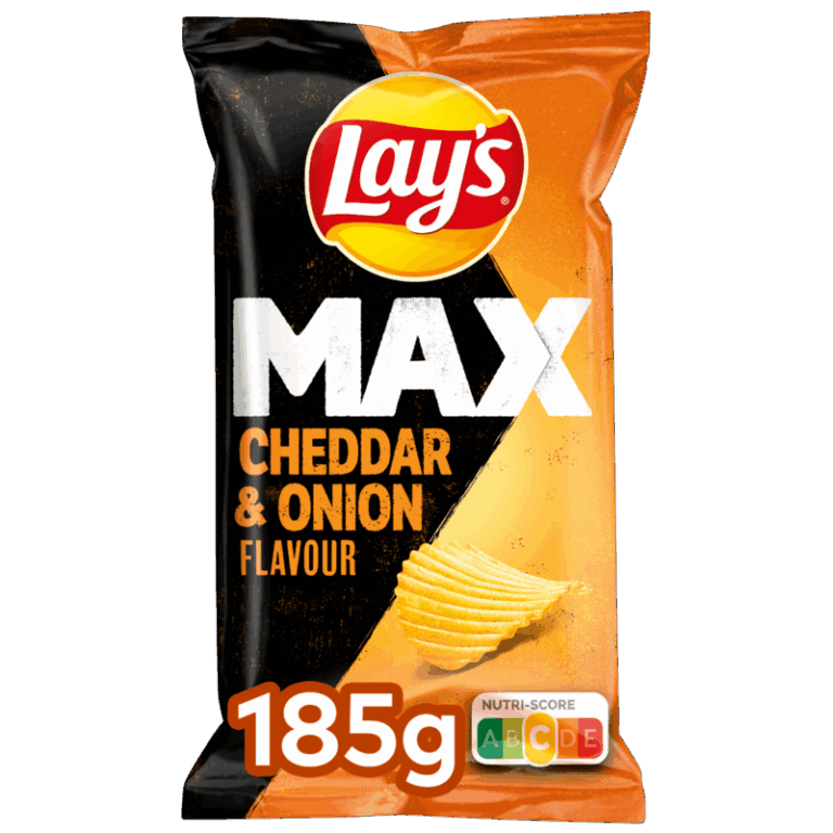 Lay'S - Max Cheddar Onion 185Gr