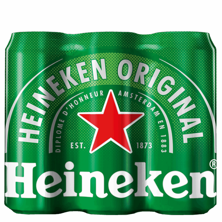 Heineken - Blik 6X50Cl Pils