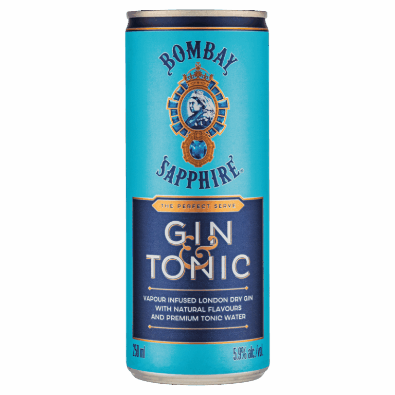 Bombay - Sapphire & Tonic 25Cl Blik
