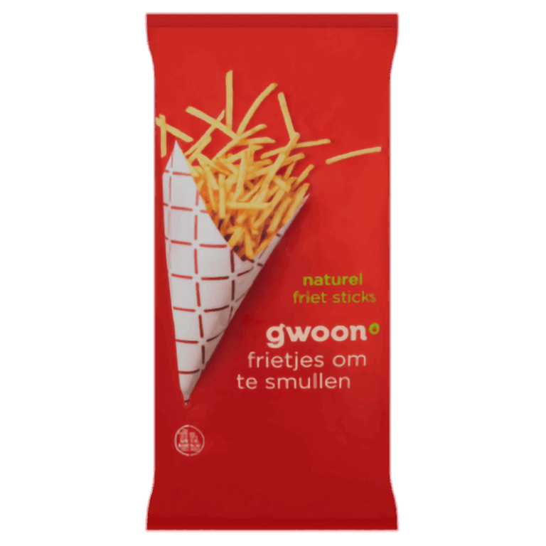 Gwoon - Frietsticks Naturel 150Gr