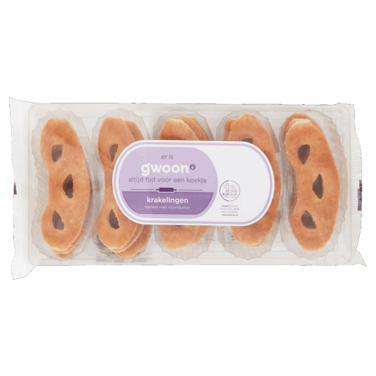 Gwoon - Roomboter Krakelingen 150Gr