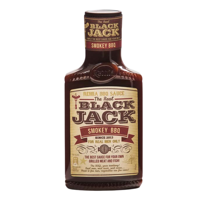 Remia - Black Jack Smokey Bbq Saus 450Ml