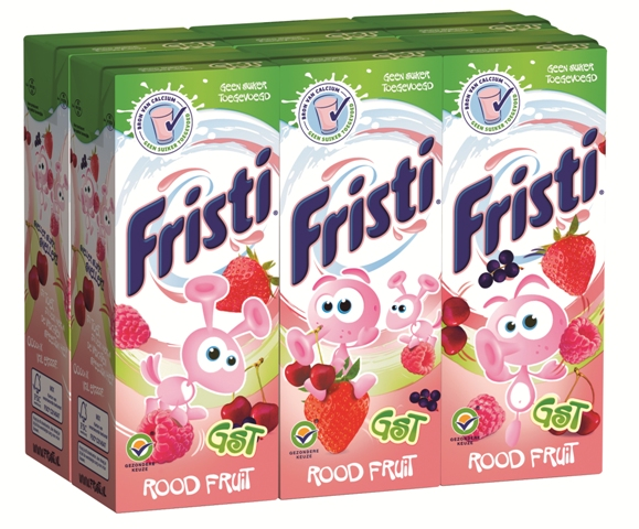 Fristi - Yoghurtdrink Gst Rood Fruit 6X20Cl