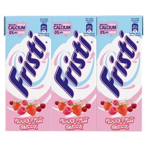 Fristi - Yoghurtdrink Rood Fruit 6X20Cl