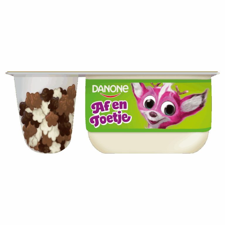 Danone - Af&Toetje Vanille Yoghurt 120Gr
