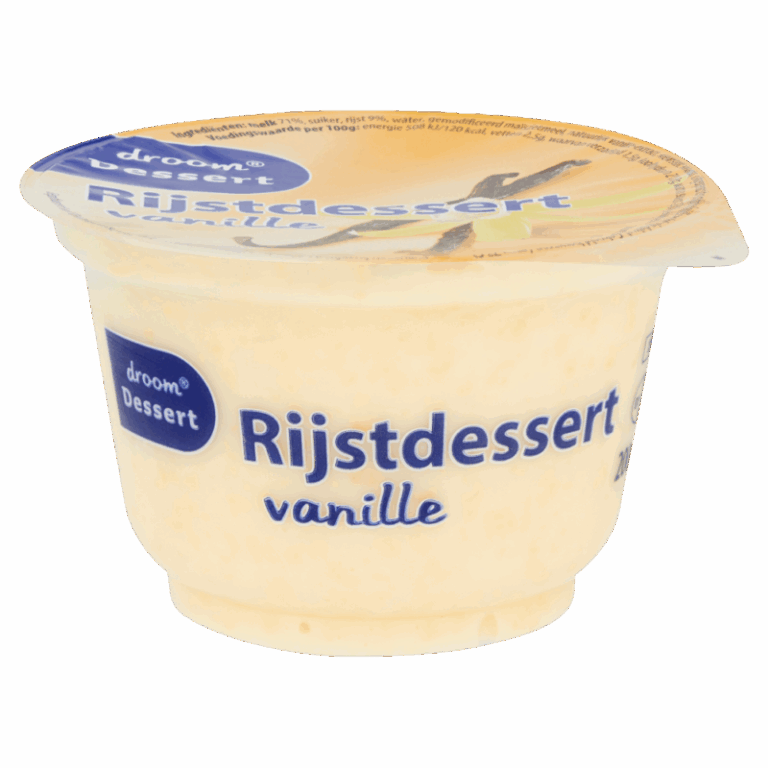 Droom - Rijstdessert Vanille 200Gr