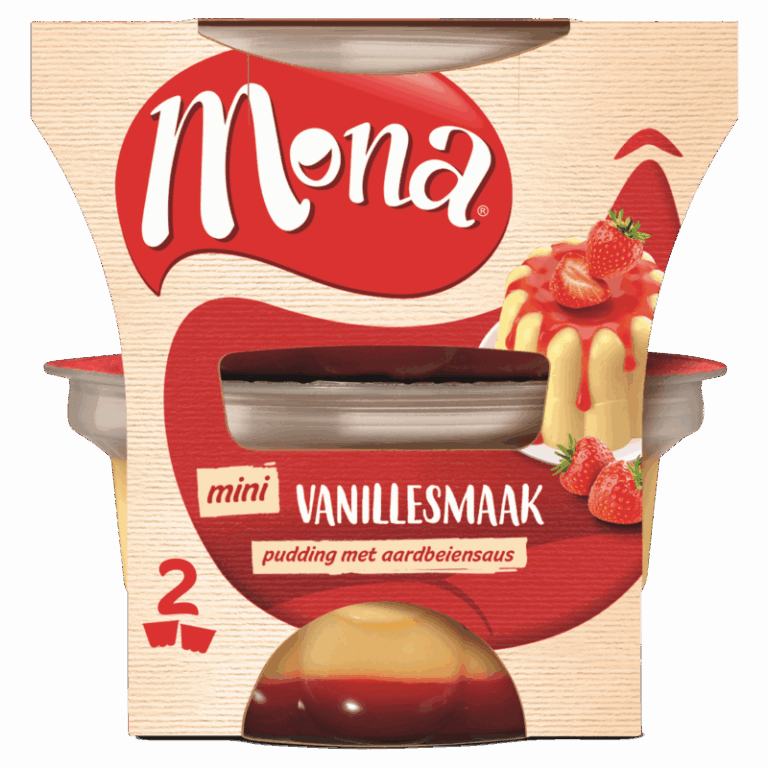 Mona - Mini Vanille Pudding 2X150Gr
