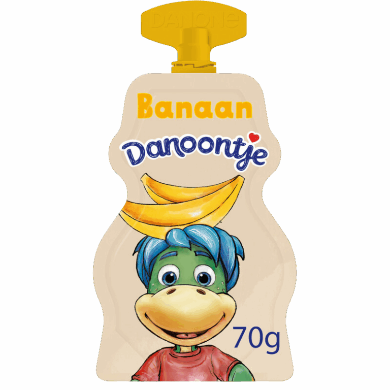 Danone - Banaan Danoontje Pouch 70Gr