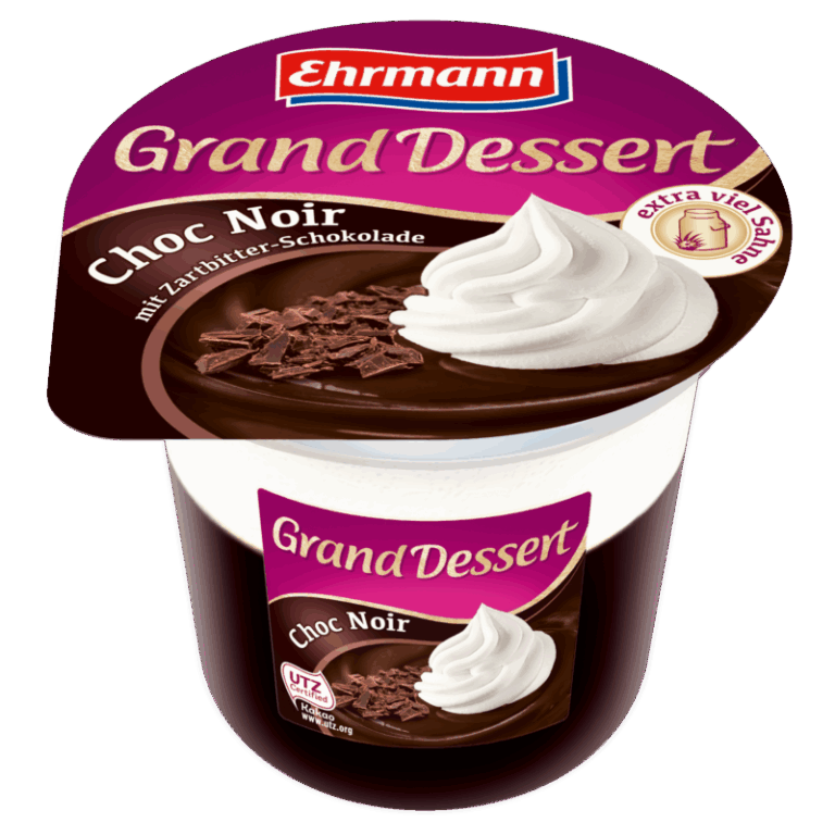 Ehrmann - Grand Dessert Choc Noir 190Gr