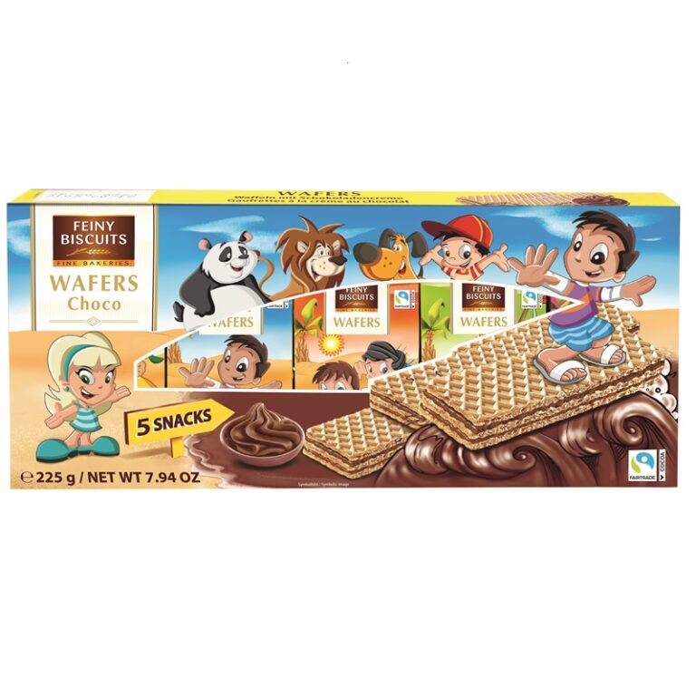 Feiny - Kinder Wafels Chocolade Creme 225Gr