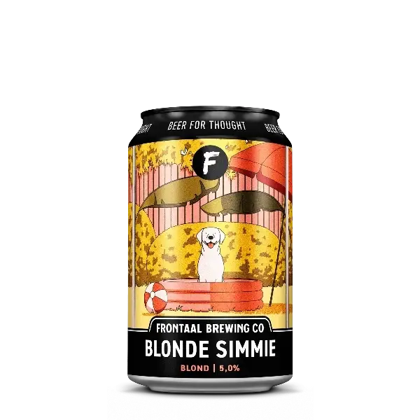 Frontaal - Blonde simmie blik 33cl