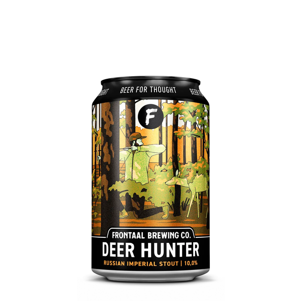 Frontaal - Deerhunter vanille blik 33cl