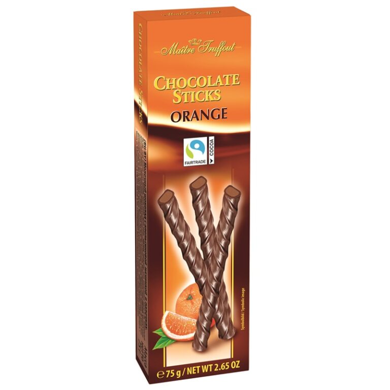Maitre Truffout - Melkchocolade Sinaasappel Stick 75Gr
